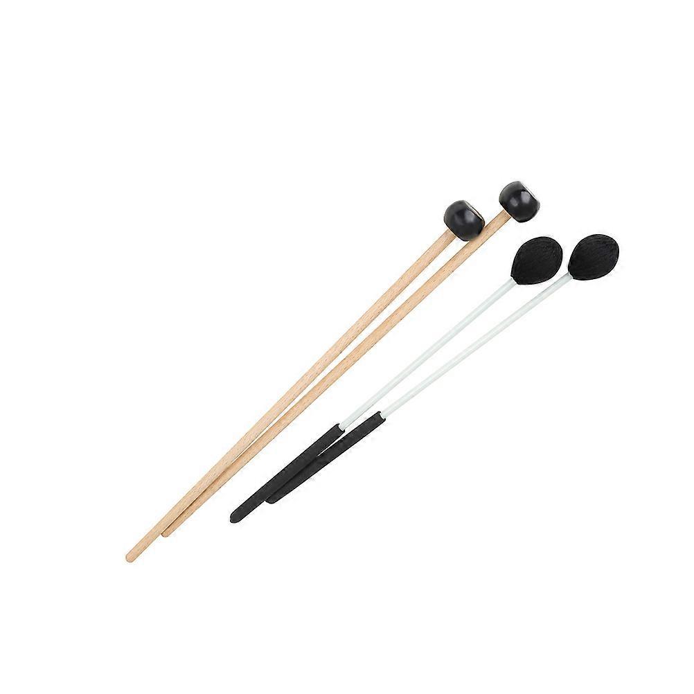 Drum Mallet ξυλόφωνο σφυρί κρουστά ραβδιά ποικιλία χρώμα 42.5x3cm επαγγελματικό σχέδιο για τη μουσική πρακτική 2 ζεύγη