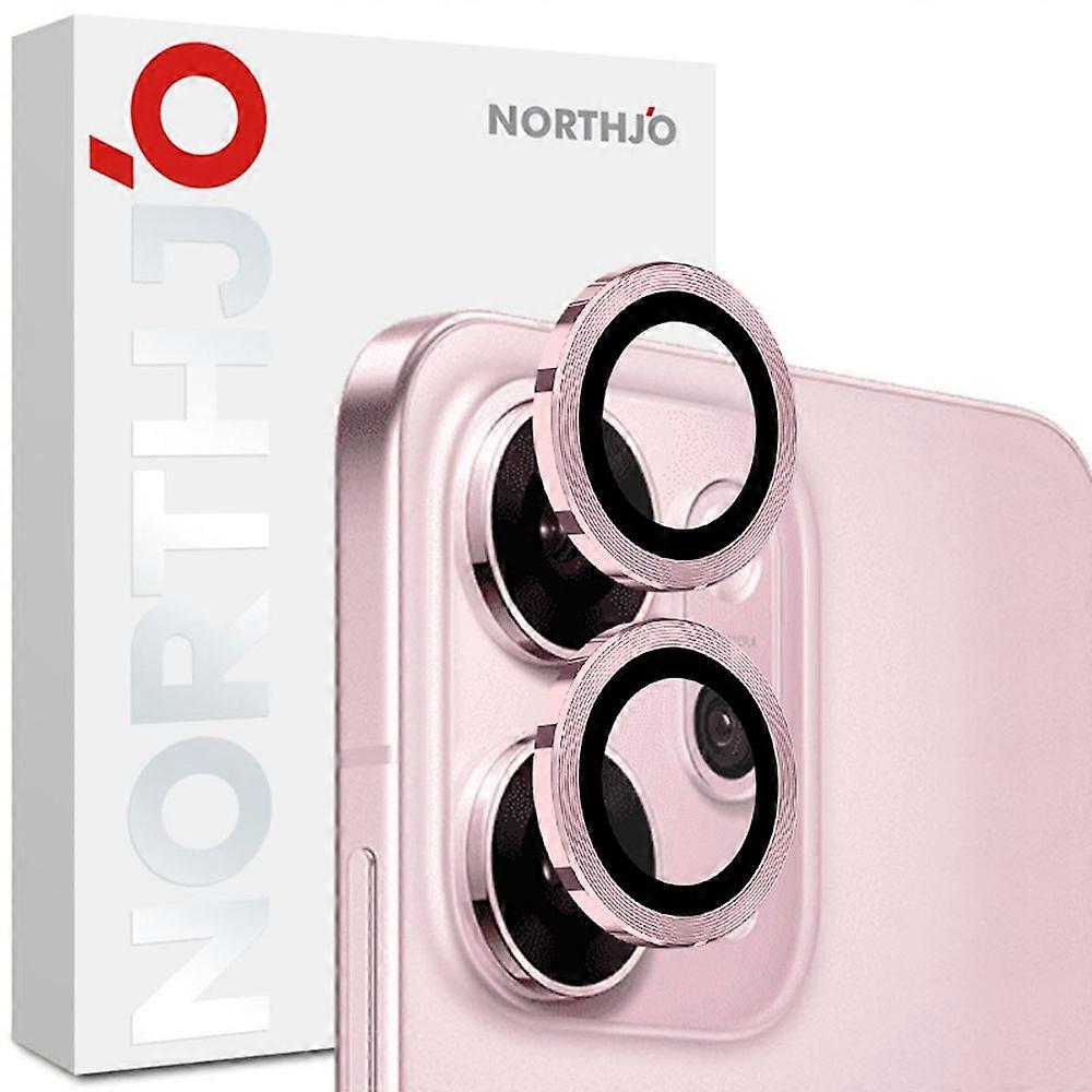 NORTHJO 1 Set Compatible For Oppo Reno14 Pro 5G (Global) Tempered Glass Camera Lens Film CD Veins Metal Ring Lens Guard