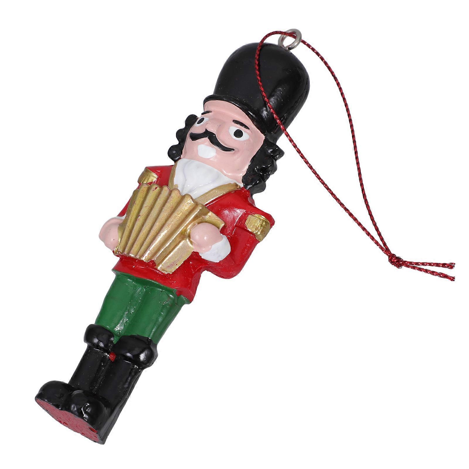 Elegant Nutcracker Hanging Ornament for Christmas Tree   Festive Holiday Decoration, Charming Nutcracker Figure for Unique Xmas Display