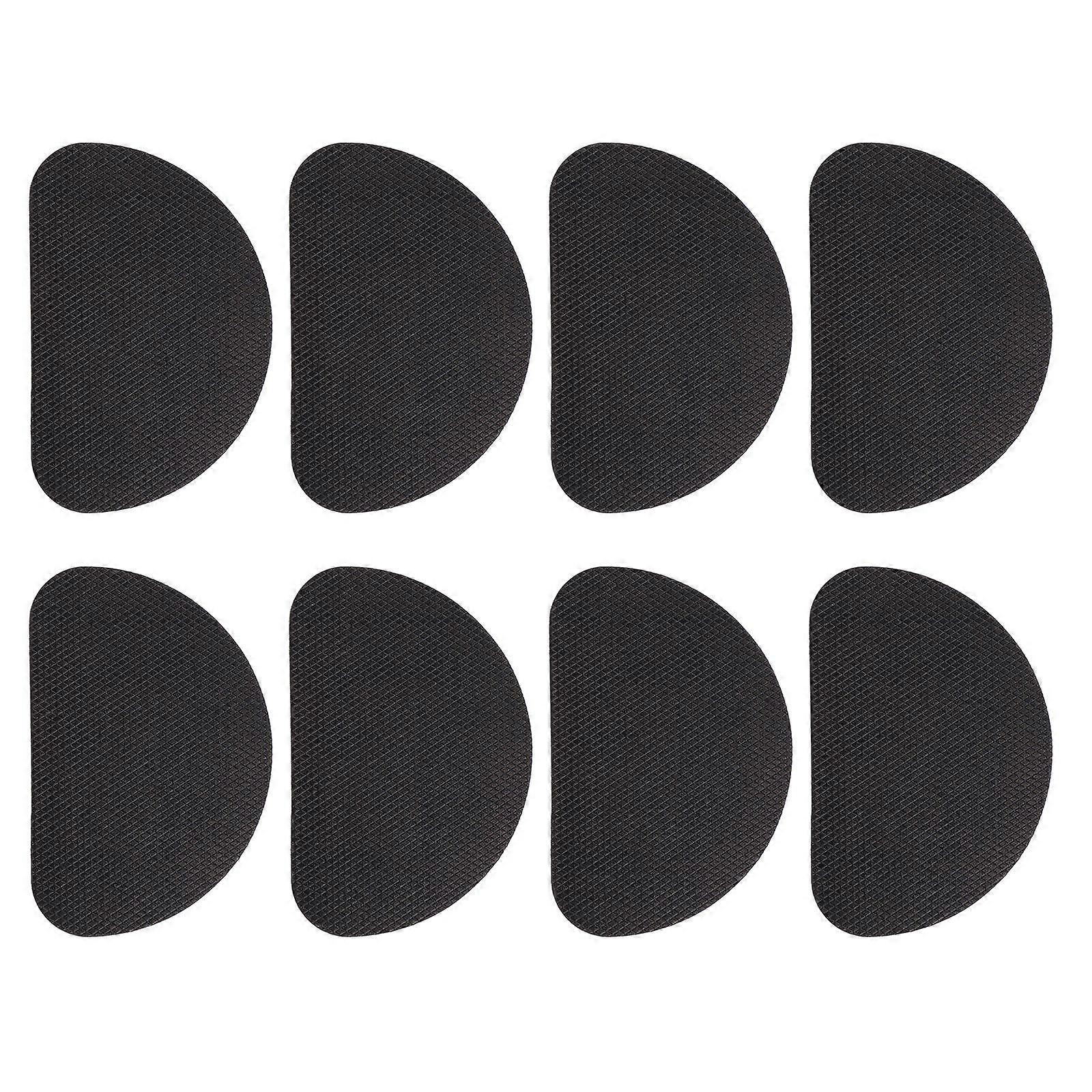 Shoe Bottom Protector Sole Pads 12 Pairs Of Durable Anti-Slip Stickers For Everyday Use In Black Color