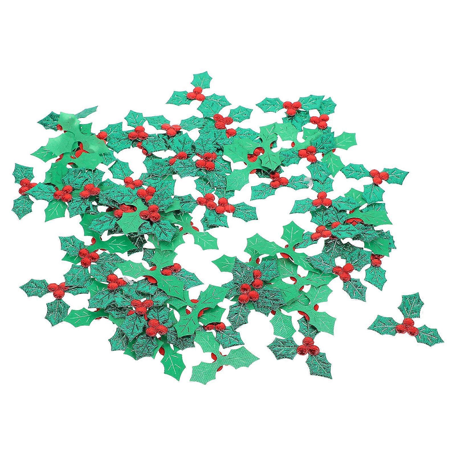 Artificial Leaf Decoration 100Pcs DIY Cloth Applique Ideal For Christmas Party And Banquet With Classic Design Elegant Style
