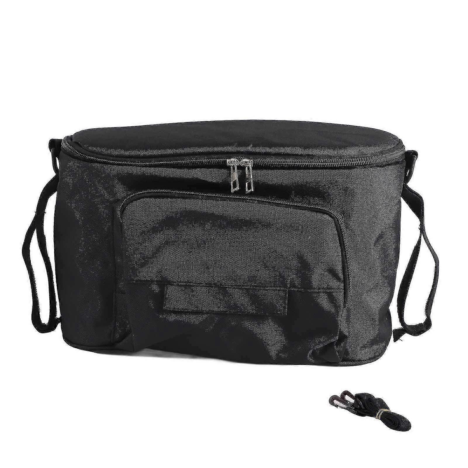 Multifunctional Large Capacity Baby Stroller Organizer Bag - Storage & Diaper Holder with Cup and Bottle Compartment