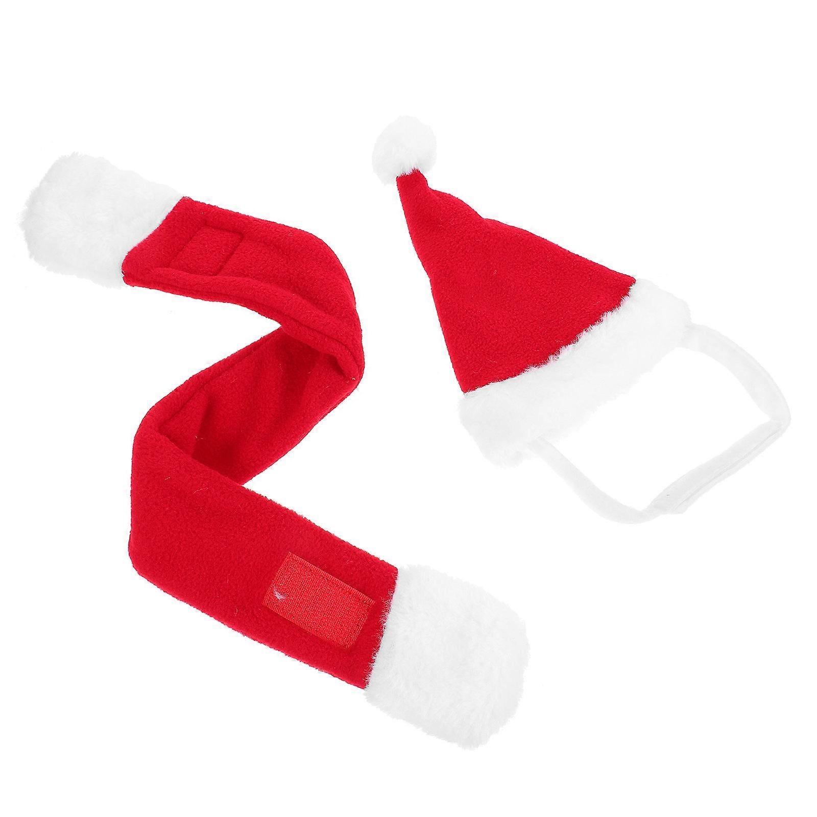 Dog Hat and Scarf Bundle, Convenient Storage and Adjustable Features