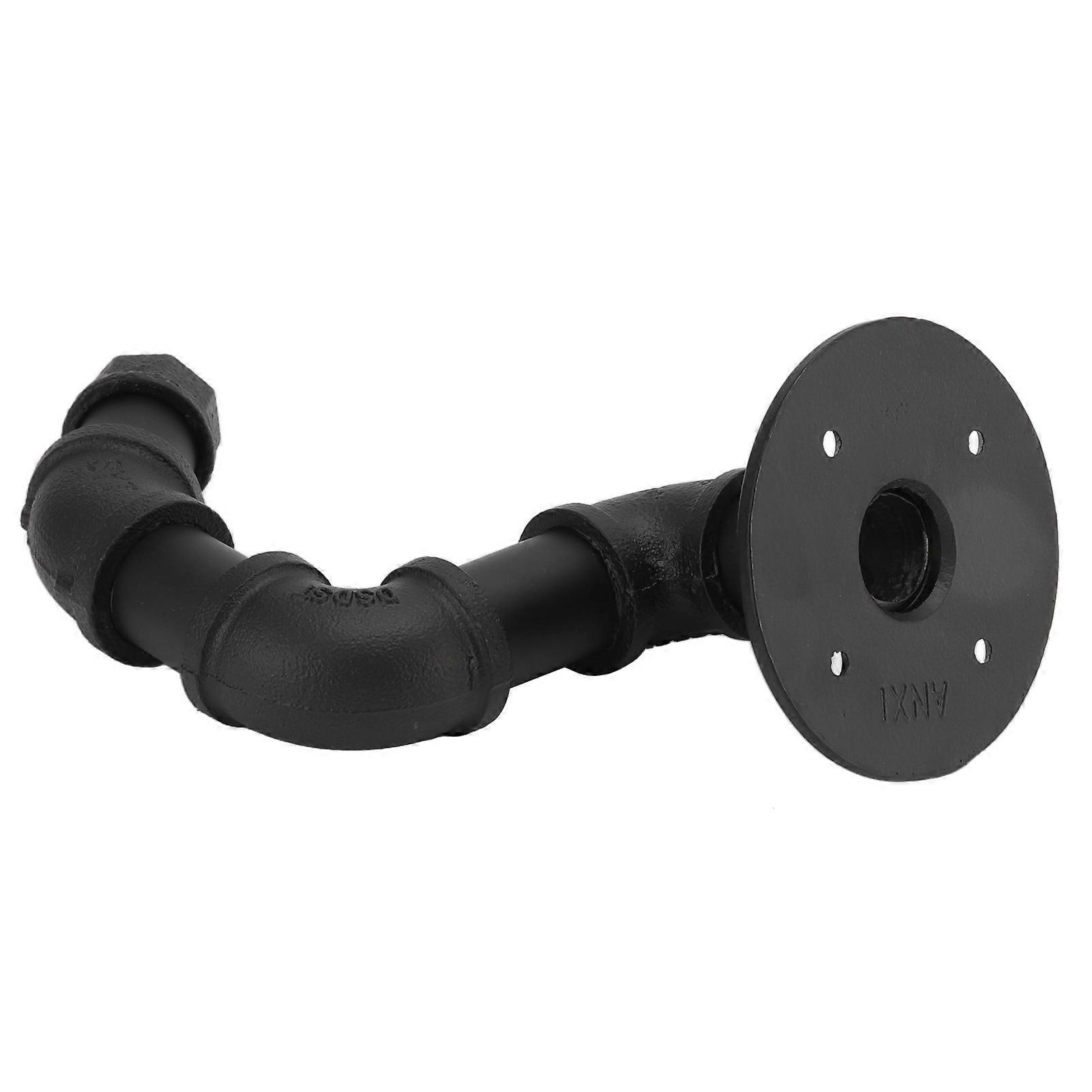 Riippuva vaatekoukku Retro vesiputki Suunniteltu rautainen seinään kiinnitettävä vaateripustin kodin esittelyvaatekauppaan 