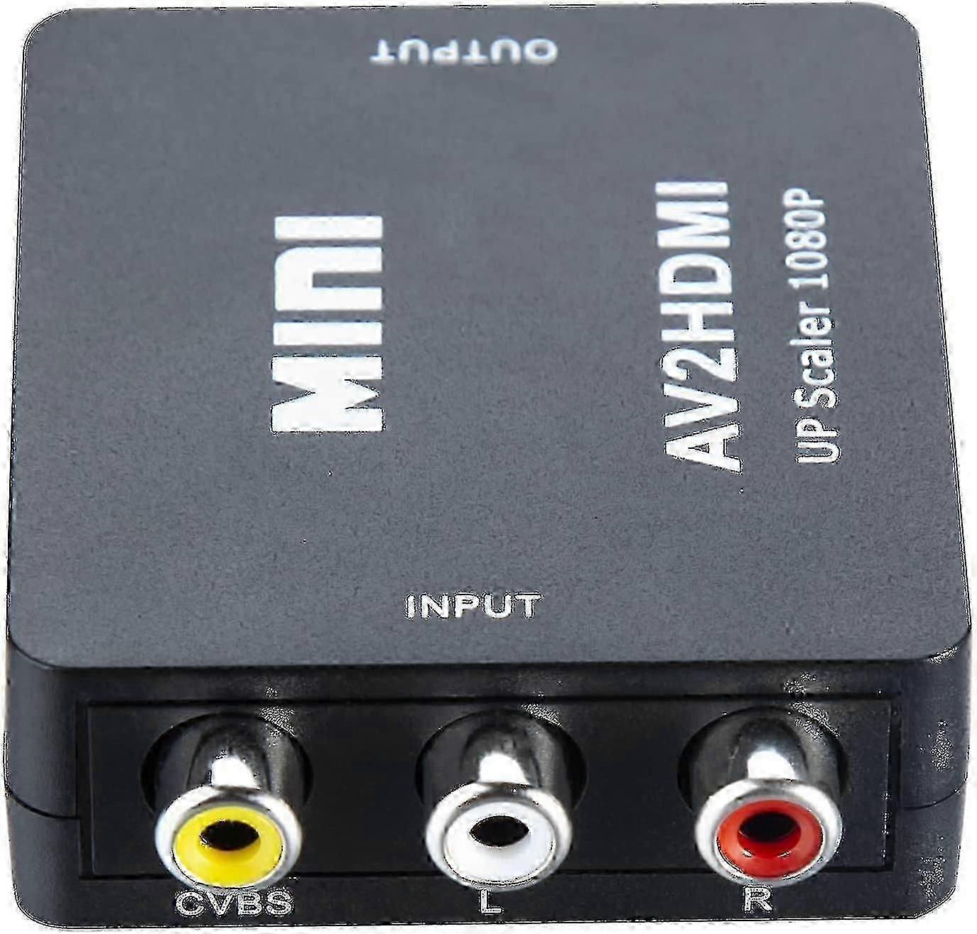 Wii Hdmi Adapter, Wii To Hdmi 720/1080p Hd Converter Adapter With 3.5mm Audio Output, Wii 2 Hdmi Converter For Wii Monitor Beamer Tv G