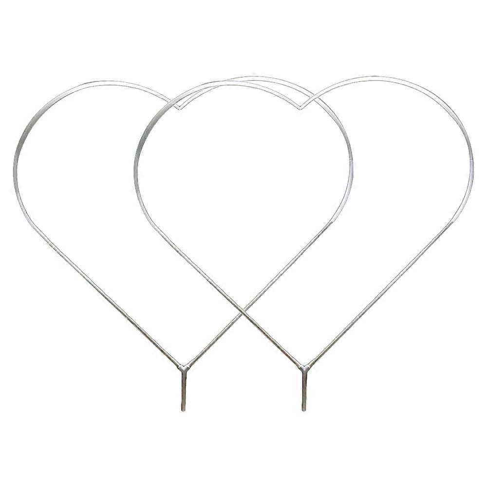 1 Set Heart Shaped Balloon Stand Accessories Assemble Backdrops Balloon Arch Display Stand Parts For Diy Wedding Birthday Decorations