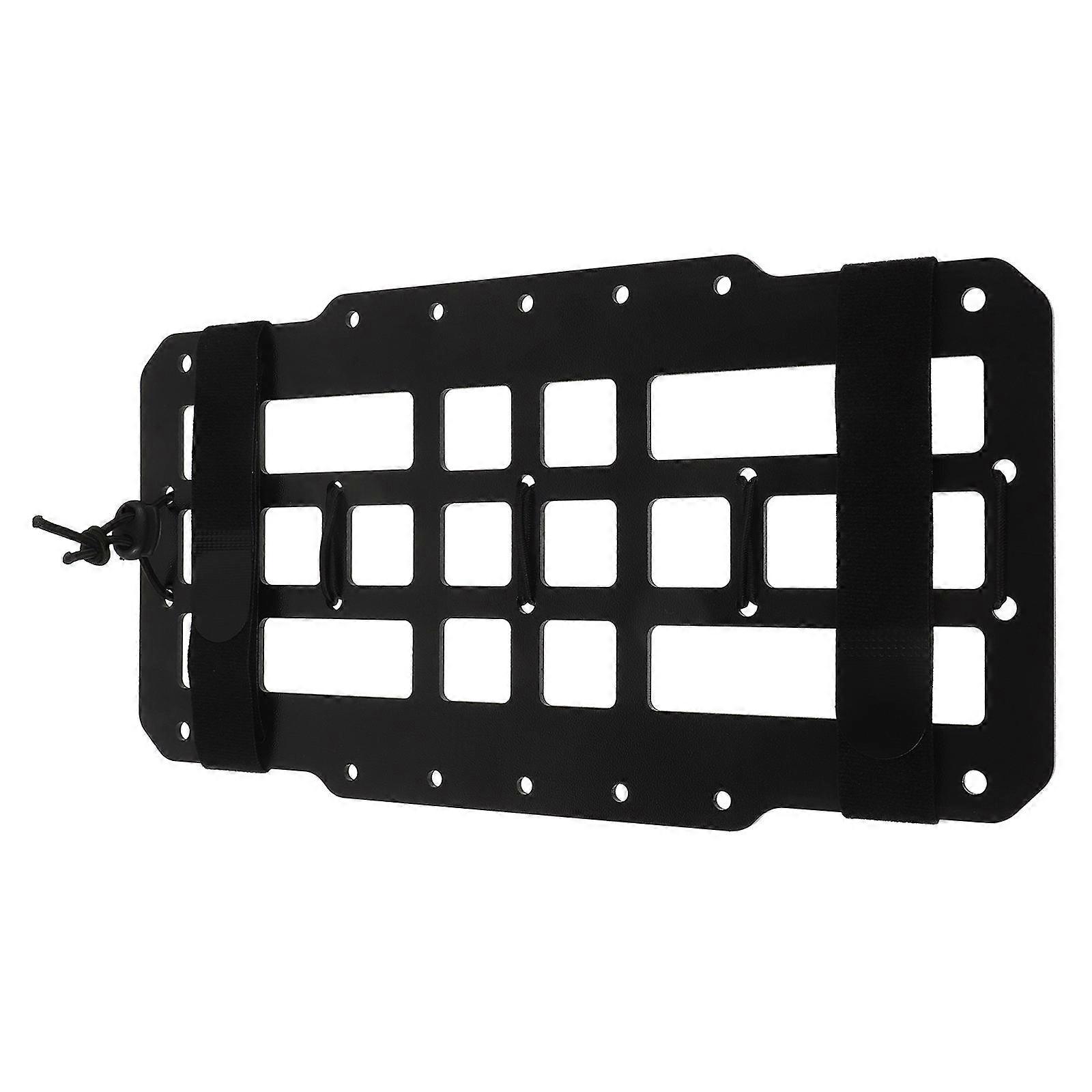 It sounds like you're referring to a **car visor organizer panel** or **sunshade gear holder**—an accessory designed to help organize small items in
