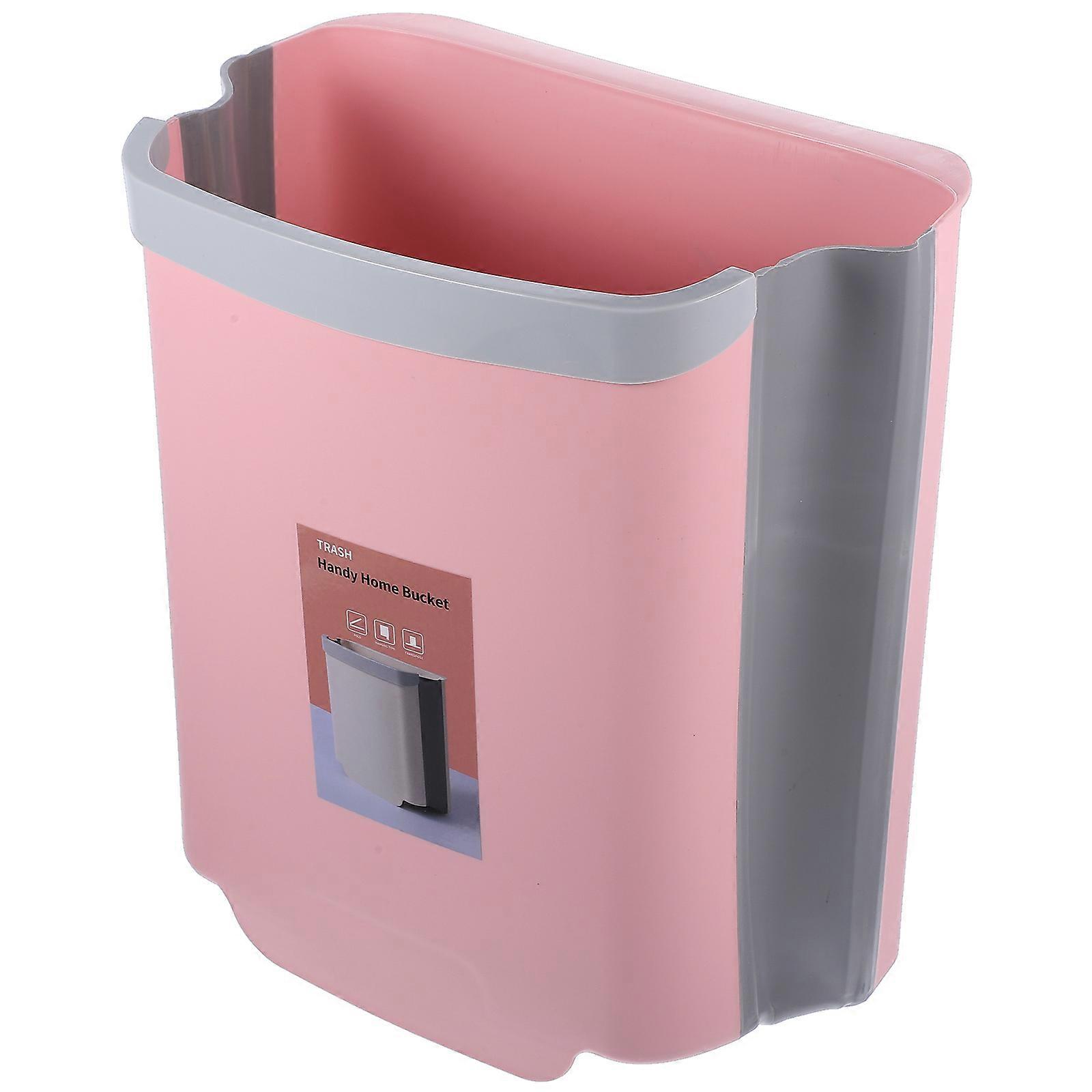 Rectangular Kitchen Wall Mounted Trash Can For Various Places Easy To Clean 1Pcs