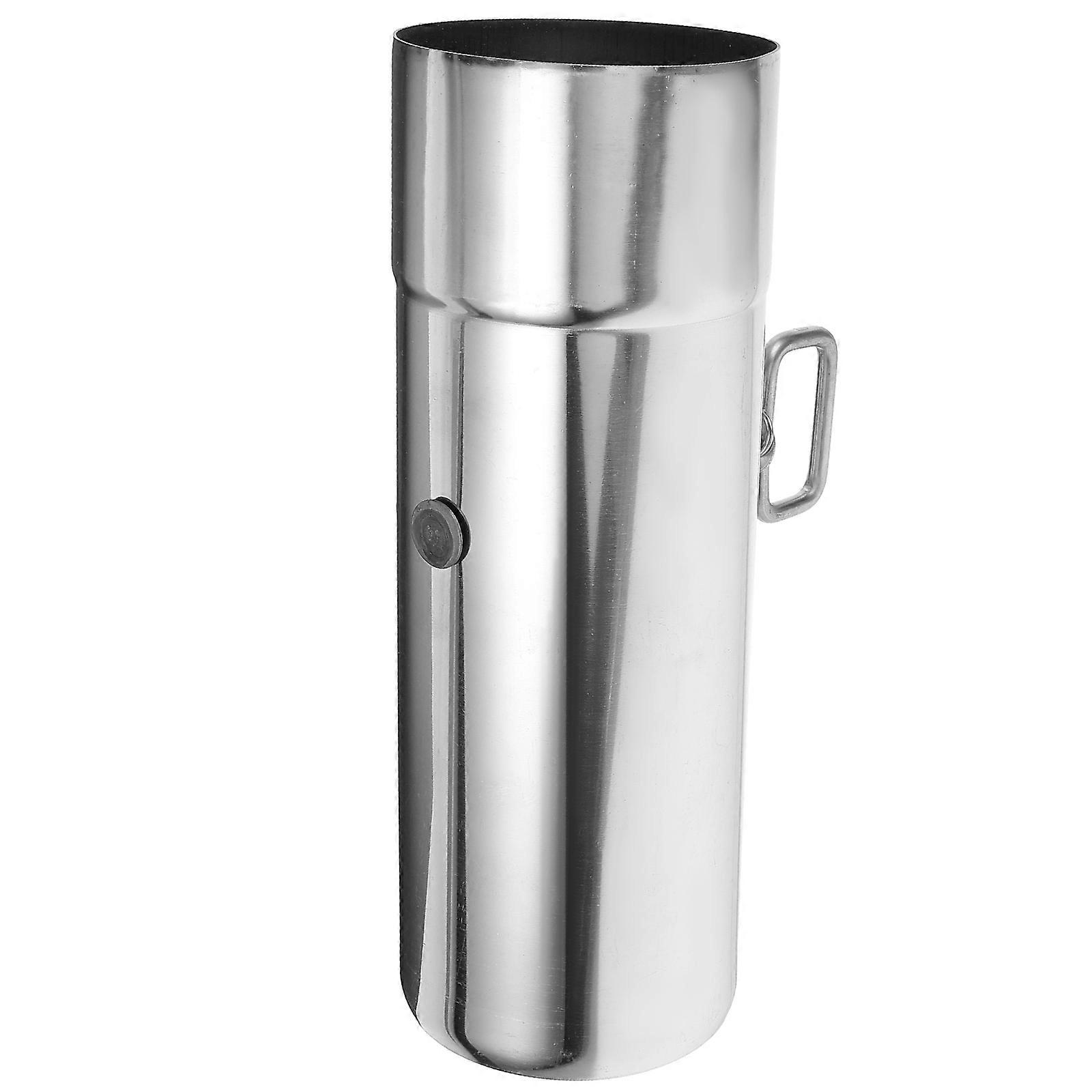 Exhaust Hose for Outdoor Camping and Daily Use with Excellent Barrier Properties Silver