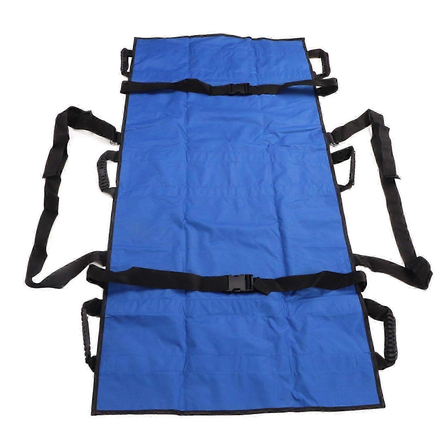 Elderly Patient Lift Transfer Sheet with Handles - Repositioning Pad for Safe