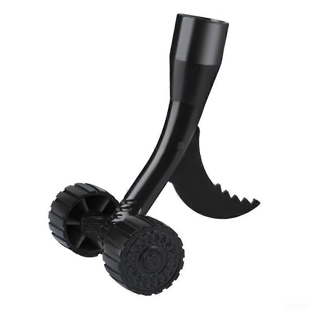 Effective weeding tool for the garden with wheels for easy navigation in tight spaces
