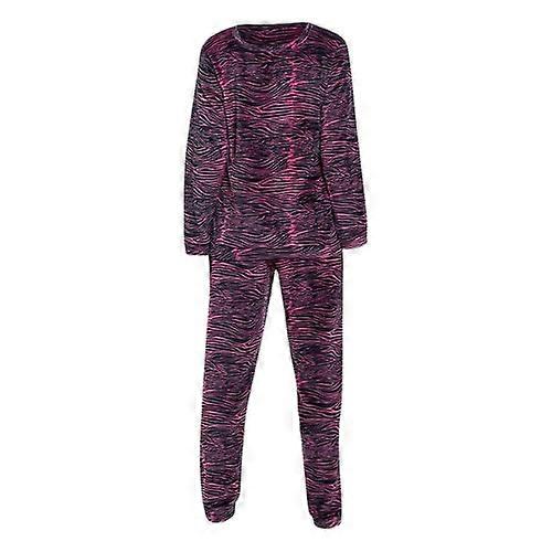 Följ det drömset för damer/damer Zebra Print Lounge