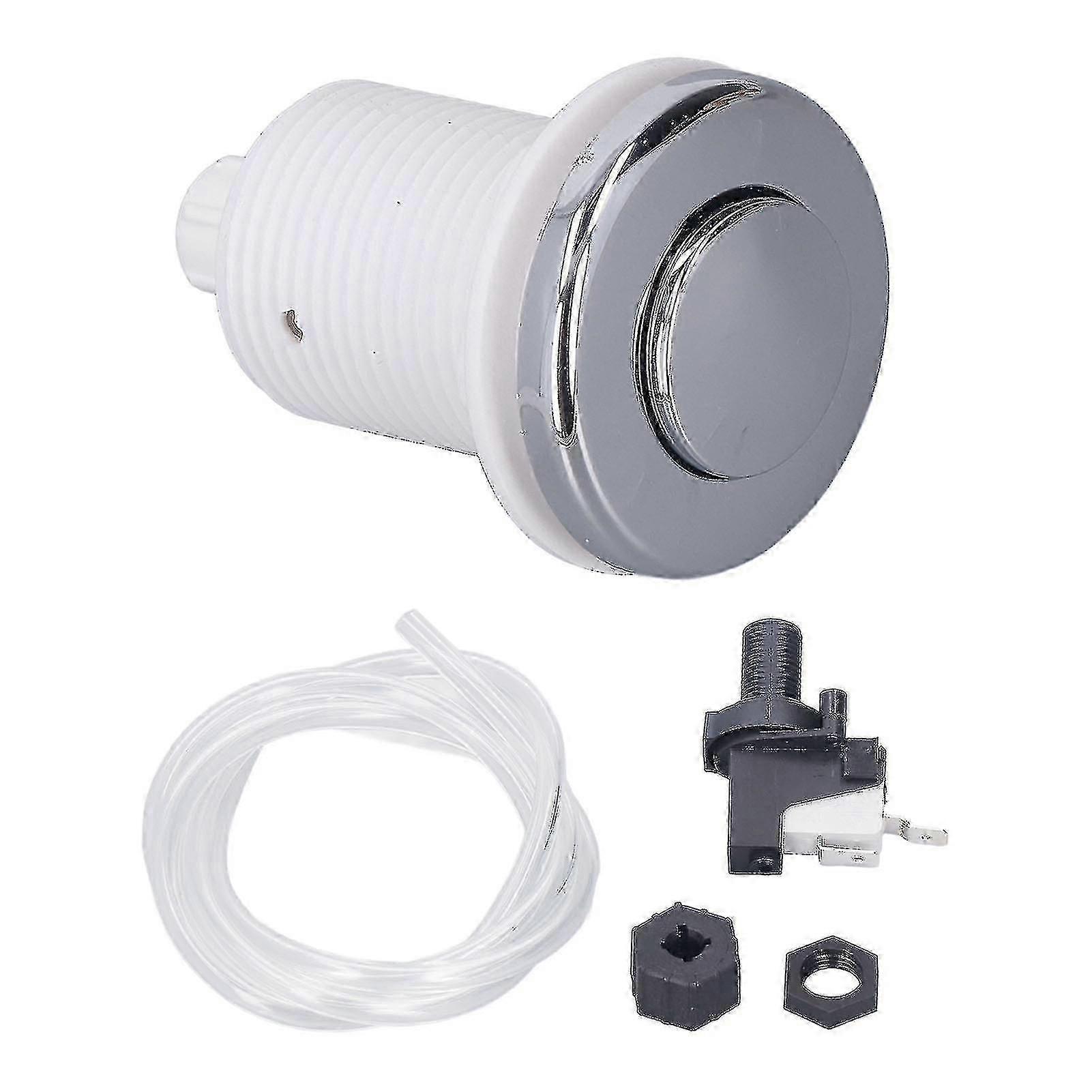 Air Switch Button Kit Garbage Disposal Air Switch Kit With Air Hose For Food Waste Disposer And Spa Bathtub 125250v