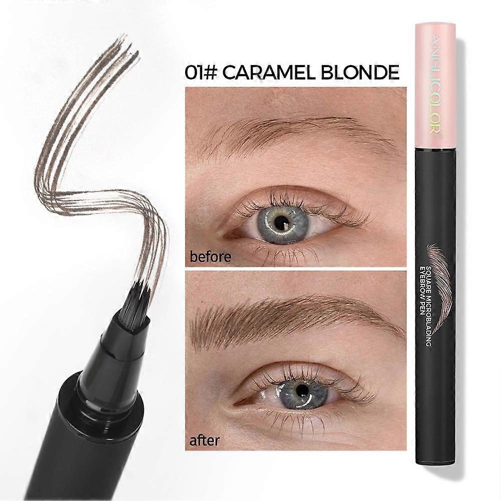 Liquid Eyebrow Pencil Multifunction 3D Brow Dye Cream Waterproof Eyebrow Pen