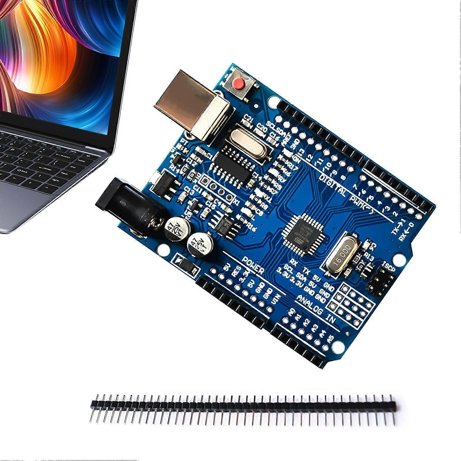 Microcontroller Development Board with CH340G USB Driver for DIY Electronics and Programming Projects