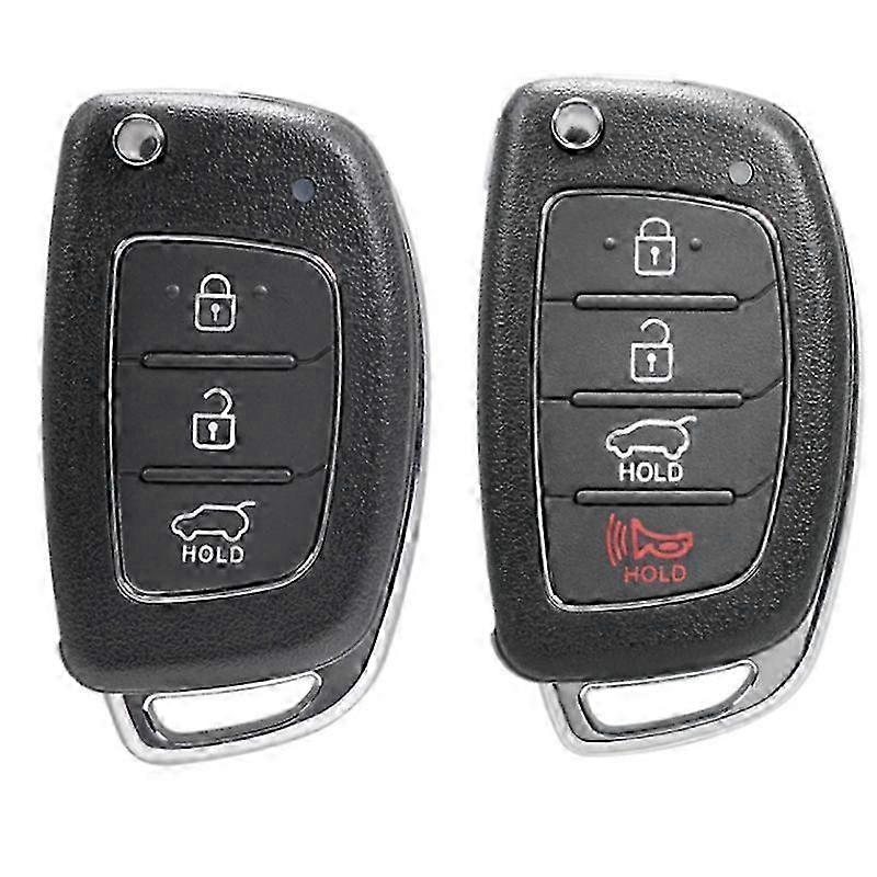 Car Key Shell for Hyundai Models with Blade Compatibility