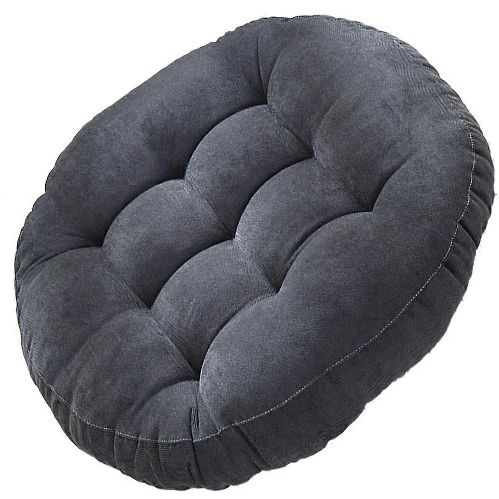 Thickened circular tatami mat, upholstery, solid color Papasan footstool