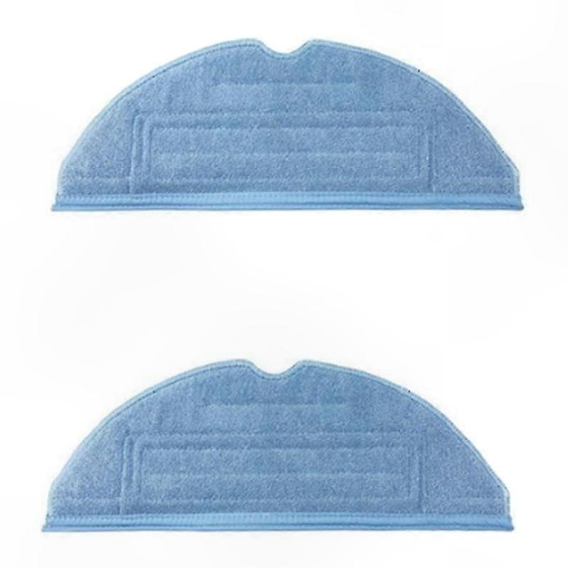 2-Pack Mop Pads for Robotic Vacuum Cleaners, Compatible with S7 Series and T7S Models, Microfiber Cleaning Cloths