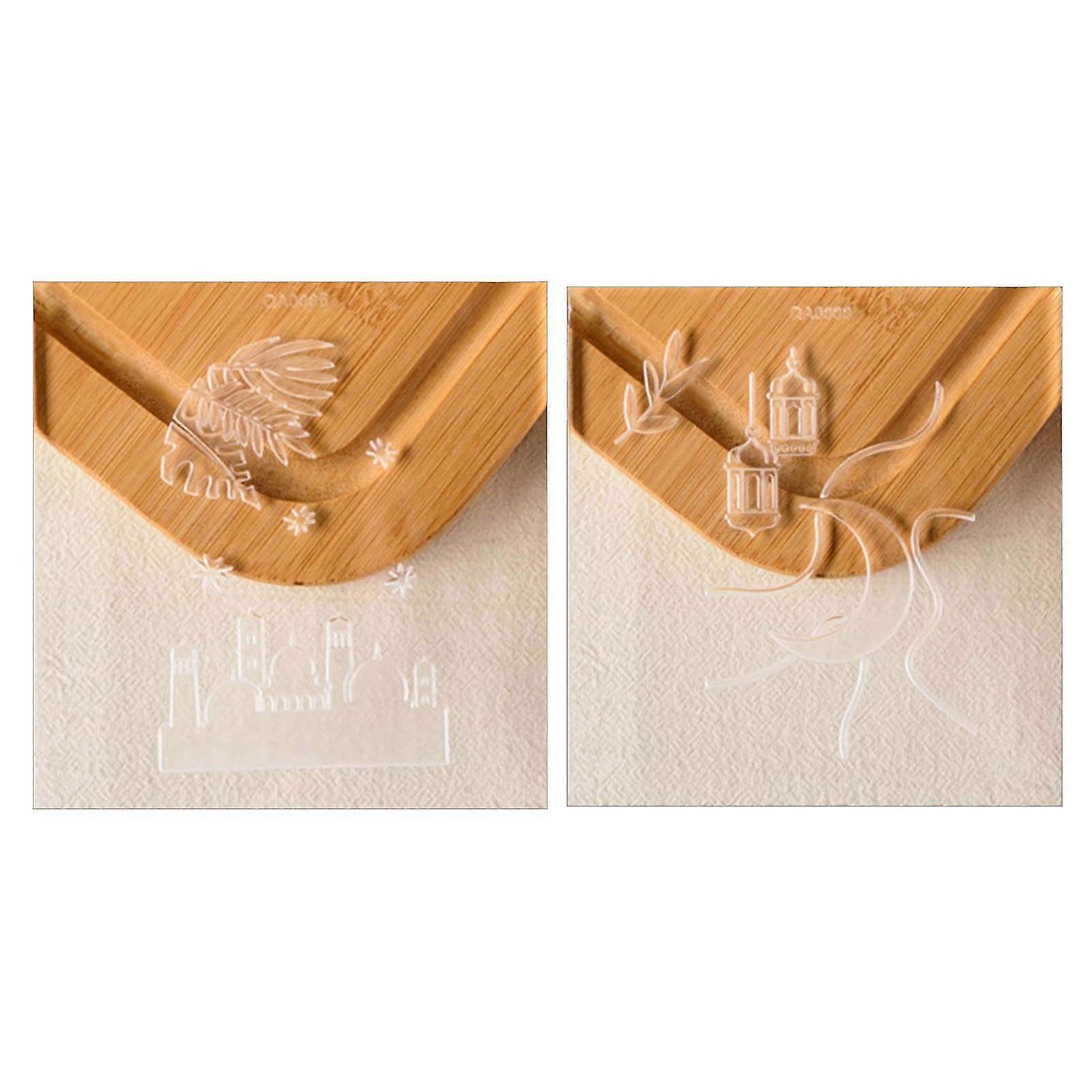 Unique Moon Castles Pattern Biscuits Molds Cookie Stamp Fondant Biscuits Pastry