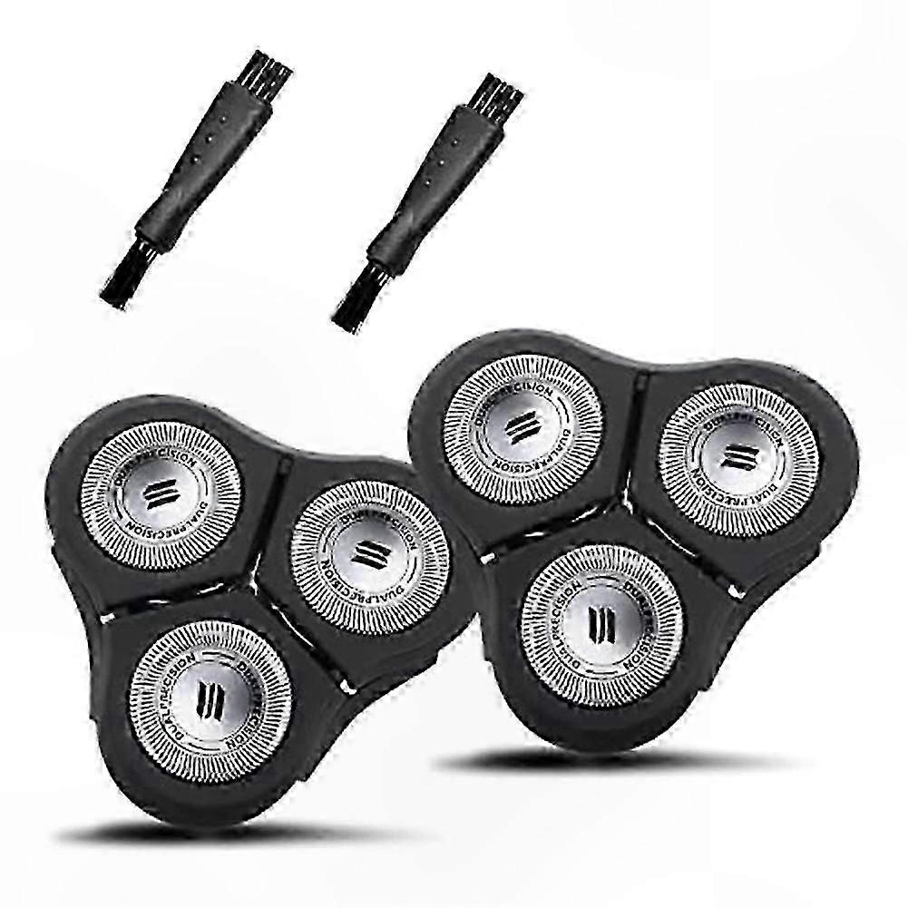 Replacement Shaver Heads for Series 2D Models Including 1150X, 1160X, 1170X, 1180X (Pack of 2)