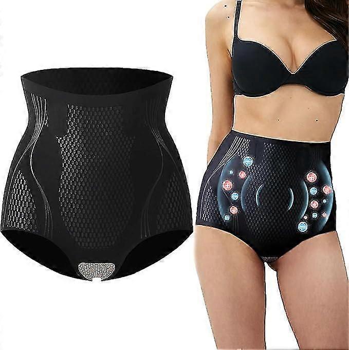 Ice Silk Ion Fibre Repair Shaping Device, Ice Silk Ion Shaping Shorts, Unique Fibre Restoration Shapewear, Tummy Control Panty,hw