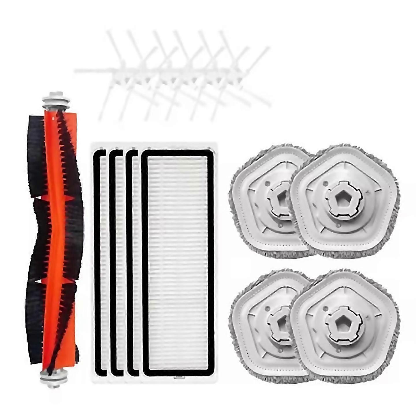 Pour Pour Bot W10 W10 Pro Filtre Hepa Côté Principal Brosse Vadrouille Chiffon
