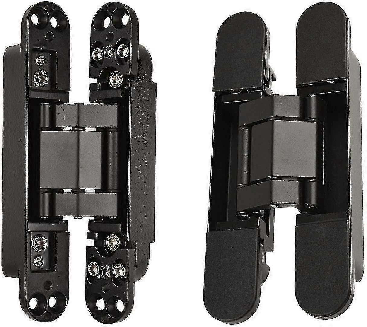 مفصلات الباب غير المرئية 180 درجة مفصلات مخفية مخفية سبائك الزنك مفصلات خزانة مخفية للأثاث