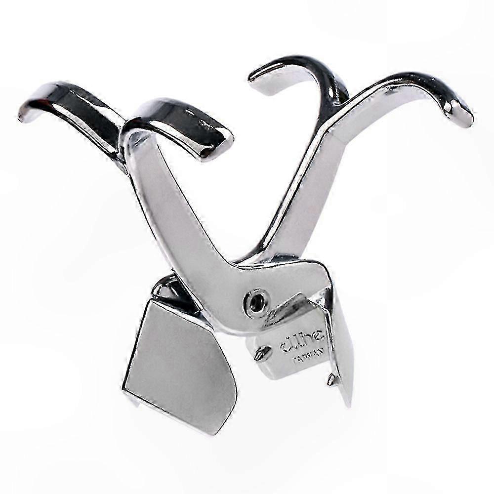 Durable Chrome-Plated Metal Cork Extractor with Comfortable Grip Handle