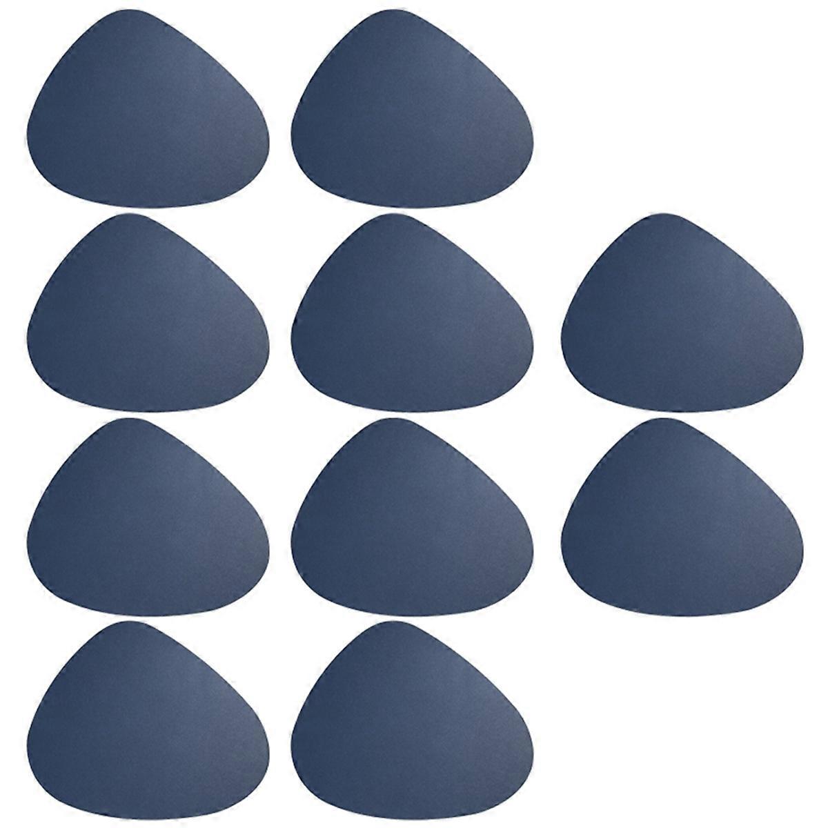 Underlägg PU Läder Nordic Style Bordstablett Soffbord Halkfri Vattentät Tvättbar Köksmatta B