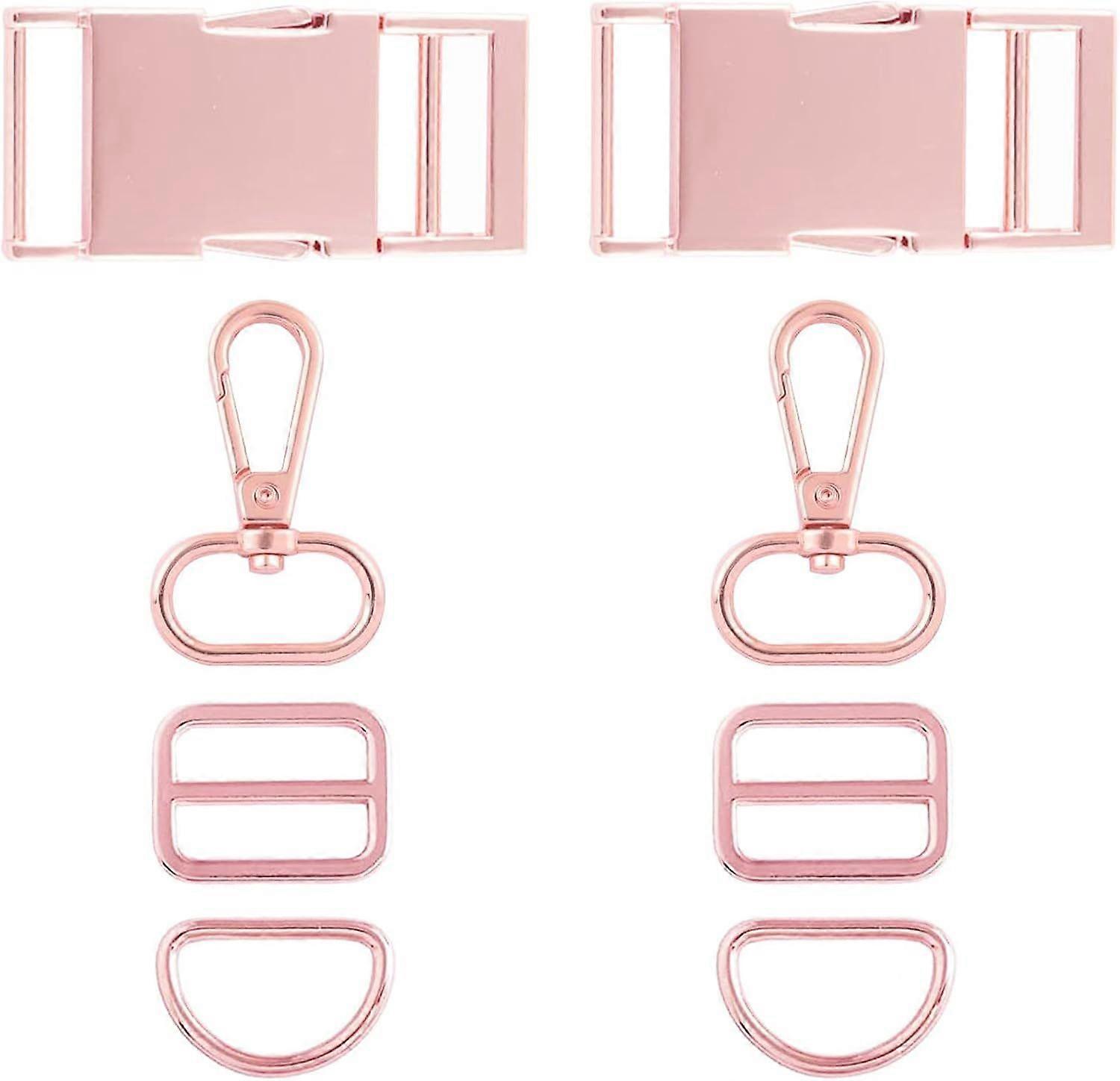 1 Adjustable Buckle Straps Swivel Clasp Triggle Claw Metal D Ring Hook