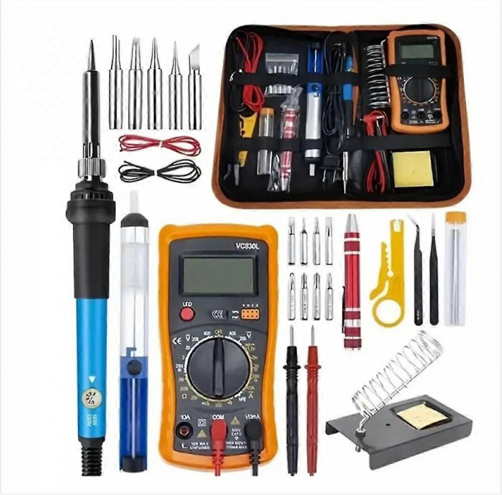 Digital Multimeter Multimeter 18-Piece Set Auto Range Digital Multimeter Professional Electrical Tester