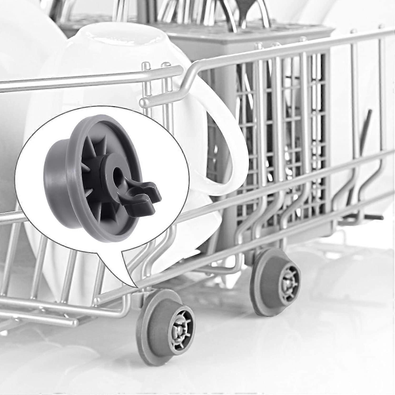 8Pcs Dishwasher Wheel Durable 165314 Dishwasher Lower Rack Wheel ...
