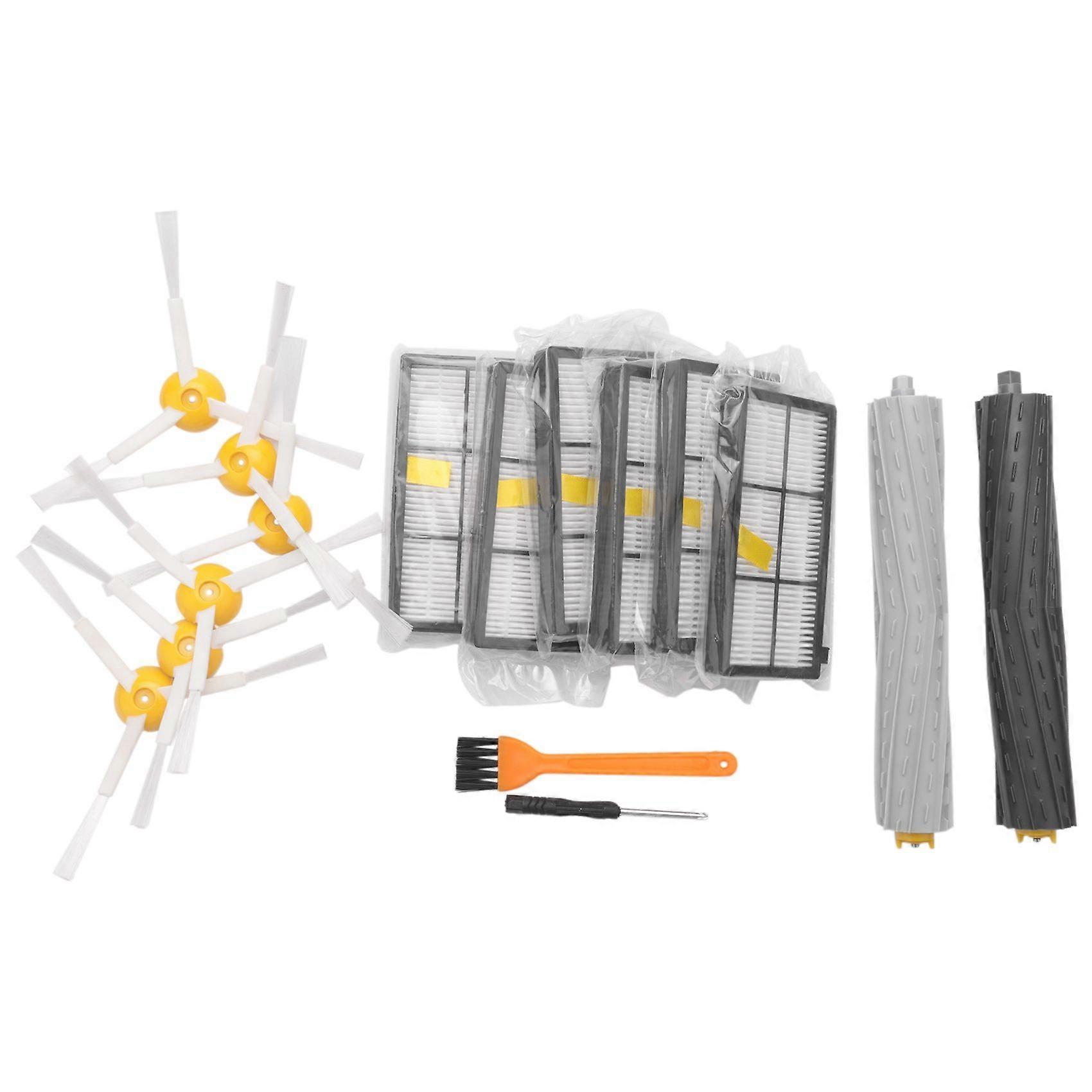 Kit For 860 870 880 890 960 980 990 Vacuum Cleaner,6 Filter,6 Side Brush,1 Debris In The Accessory