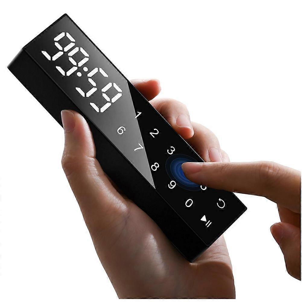 Kitchen Timer with Touch Screen, Magnetic Back for Refrigerators, Ovens, Easy-to-Use Visual LED Digital Display
