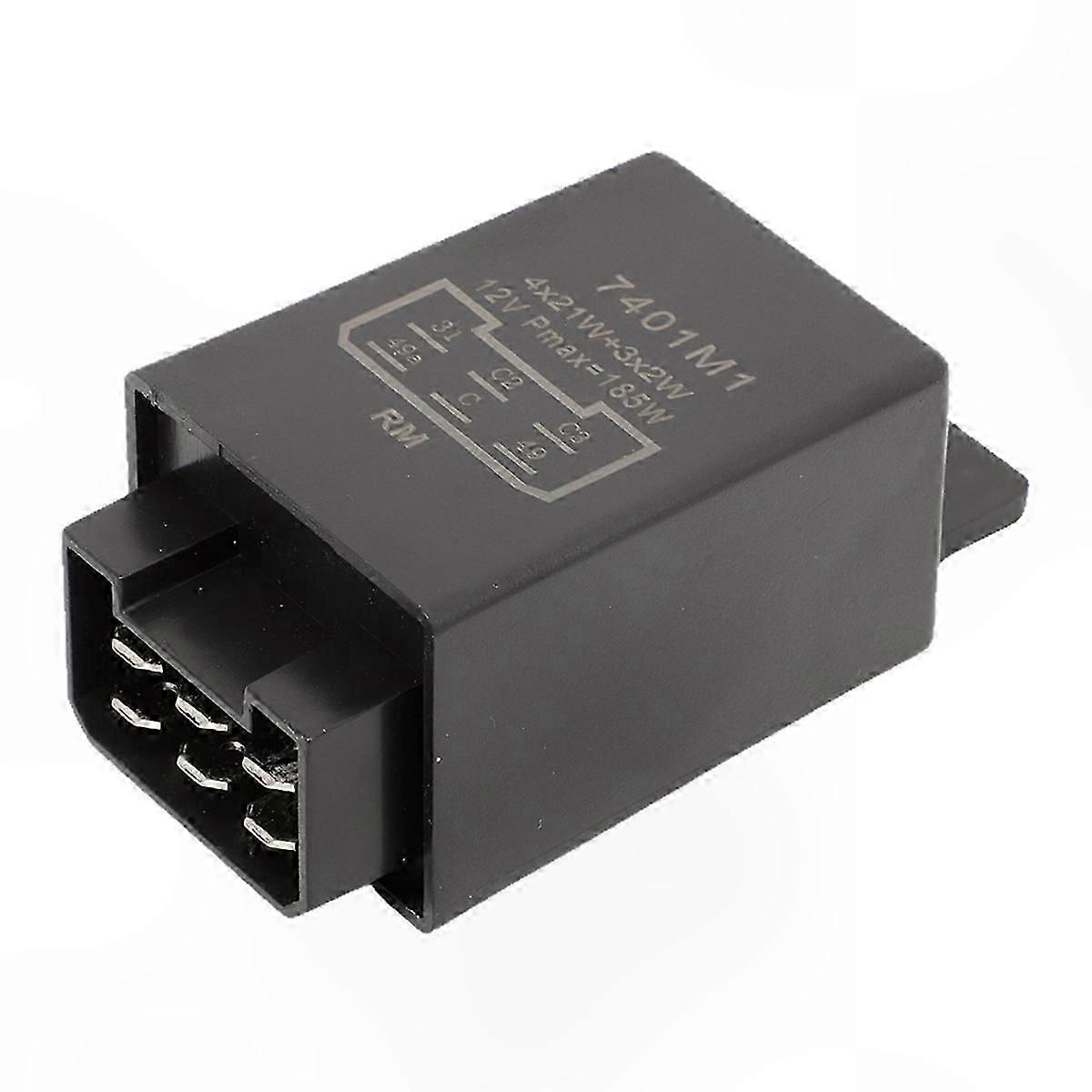6-Pin 12V Flasher Relay for Tractor and Vintage Vehicles