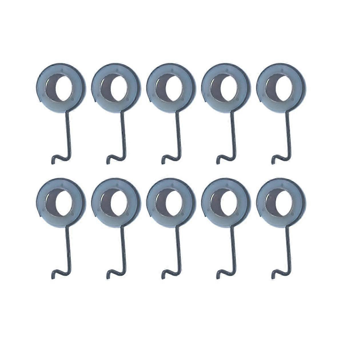10Pcs Chain Saw Turbine Oil Pump Worm Gear and Spring are Suitable for MS660