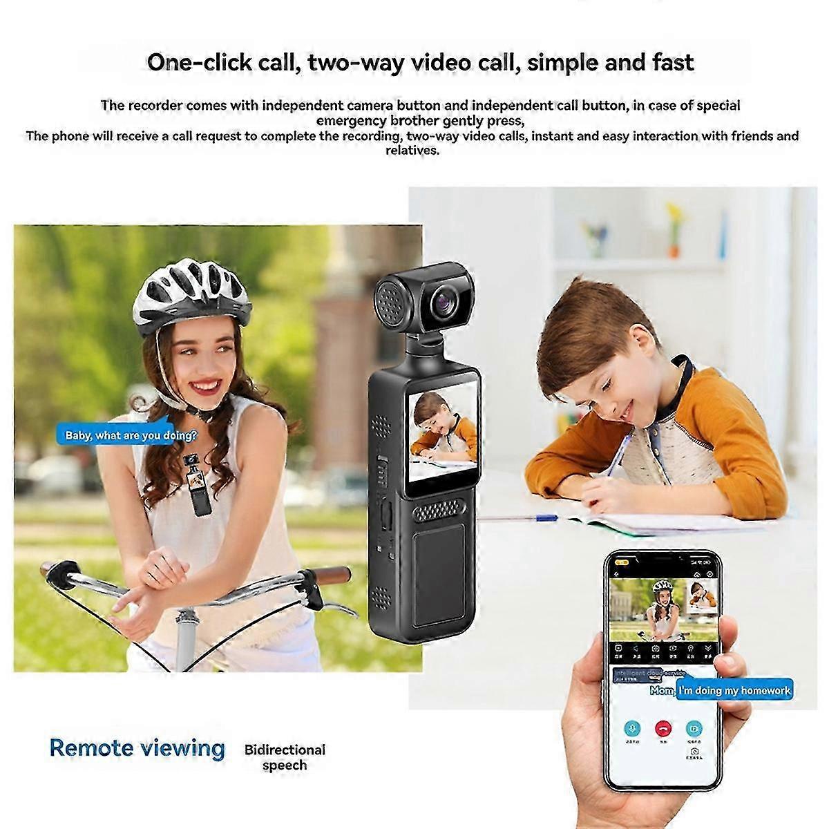 4G Protable Digital Camera 2K Pocket Motion Camera 64G