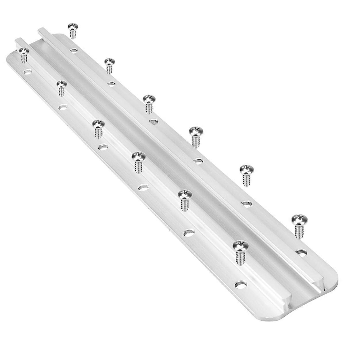 GTTL175 Gear Trac for Kayak, Top Loading Kayak Track Mount for 1/2Inch Wide Track Hardware Kayak Accessories 12 Hole