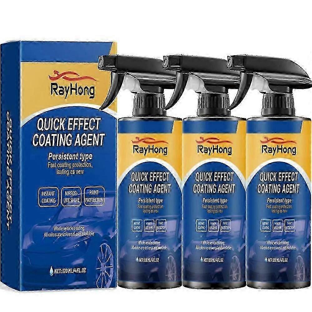 quick effect 3 in 1 car coating spray multi-functional