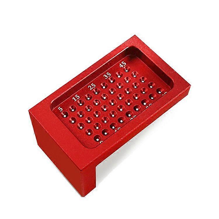 Precision Woodworking Tools, Hole Measuring Ruler, Metric Measuring Ruler