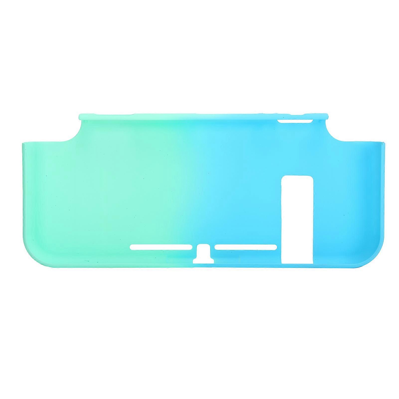Blue-Green Gradient Protective Cover for Switch - Stylish, Durable PC Shell Accessory