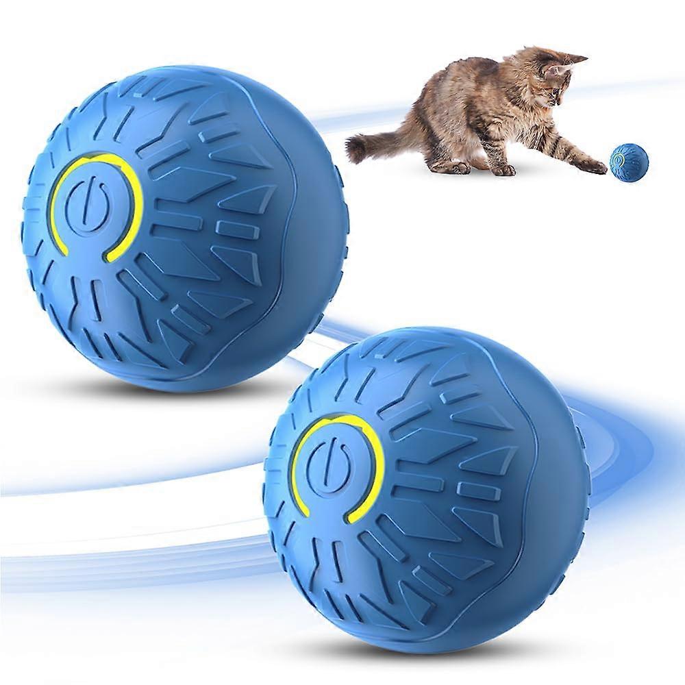 Duraspin Dog Ball 2Pack Vibrating Interactive USB Rechargeable Shaky Toy Automatic Moving Model C1 For All Dogs