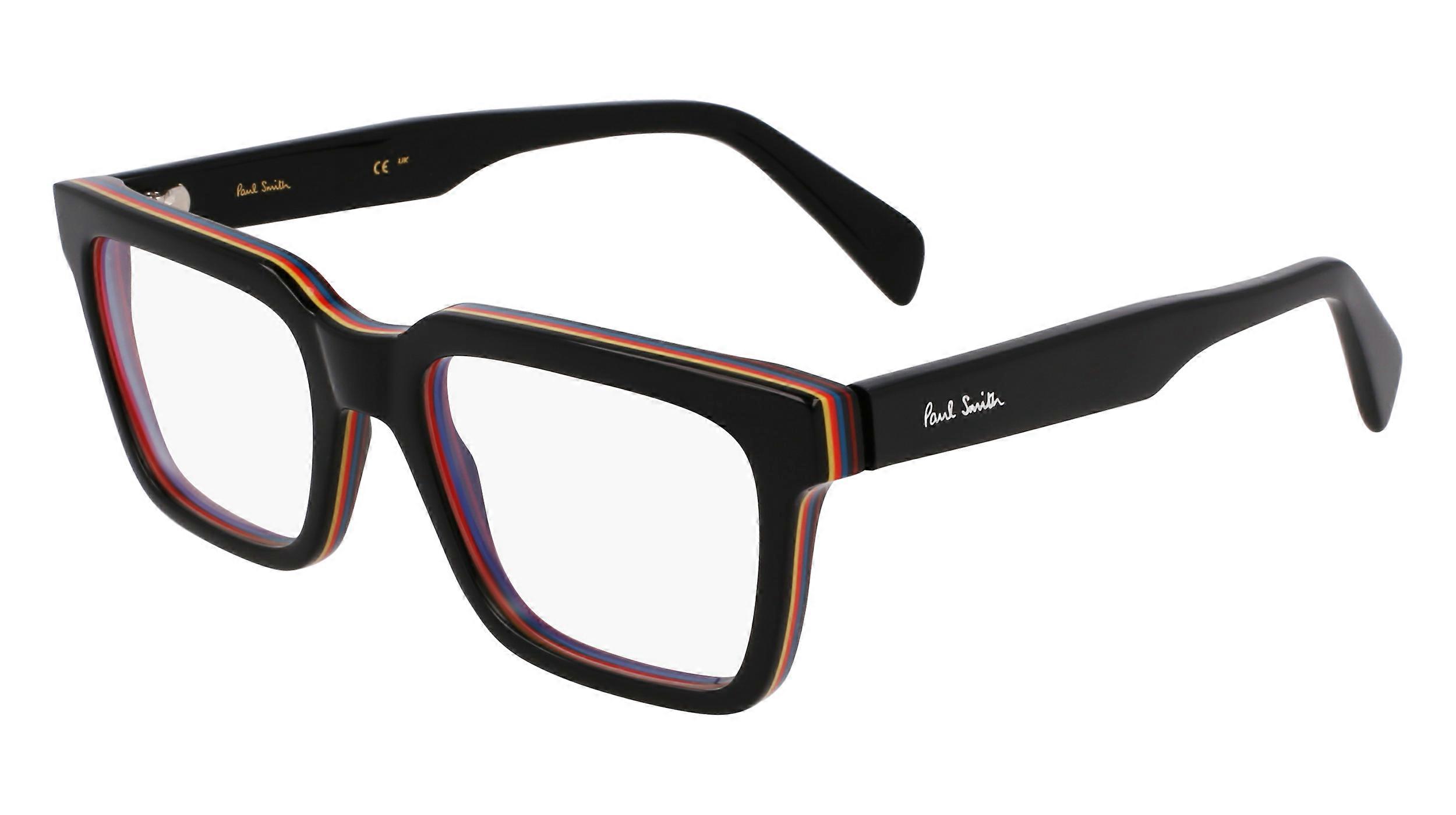 Eyewear Frames PAUL SMITH PS24623 LANGLEY 001 BLACK MULTISTRIPES 52/19/150 MALE