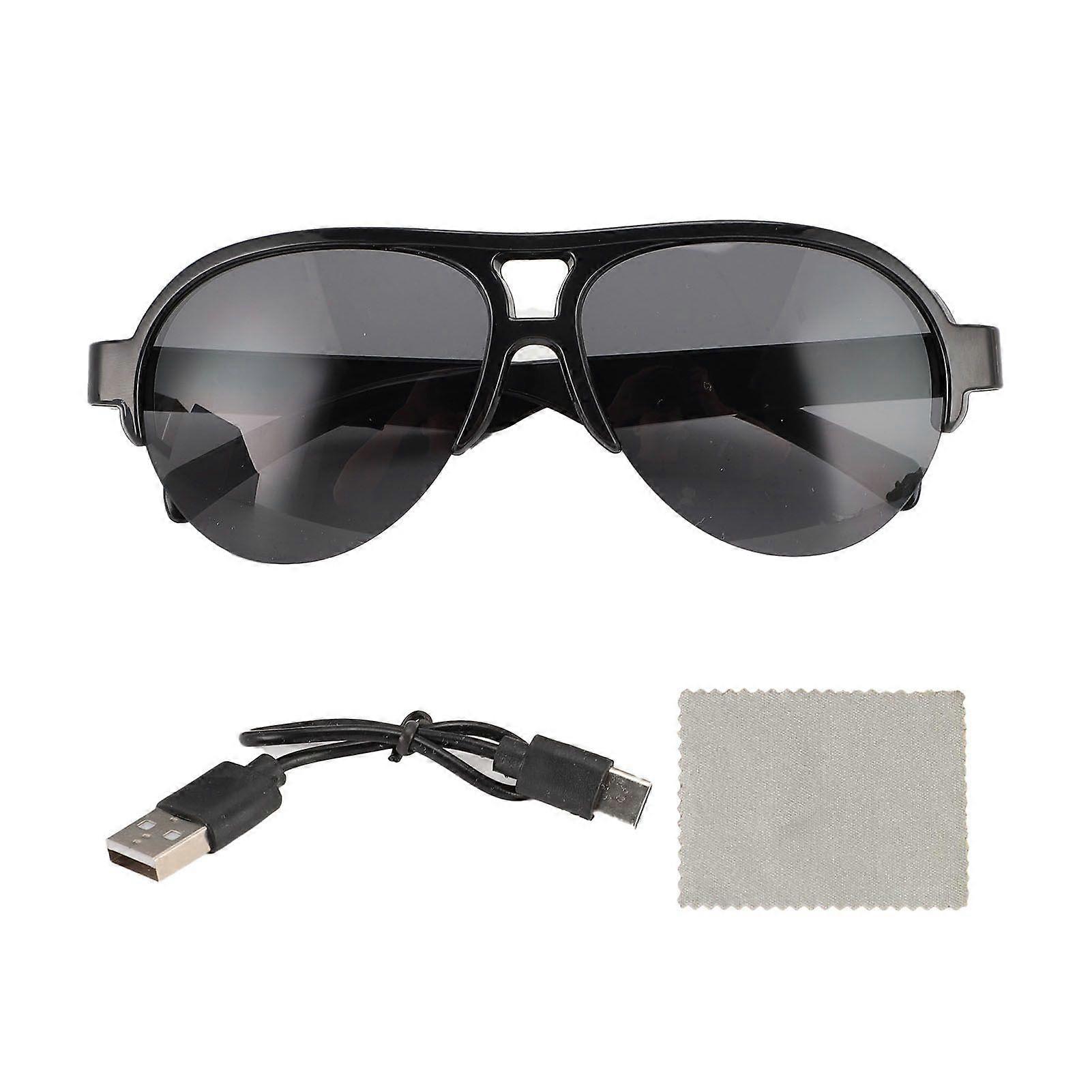 Smart Glasses with 137 Languages Translation Built in Microphone and Speaker Open Ear Wireless Bluetooth Sunglasses for Music Calling