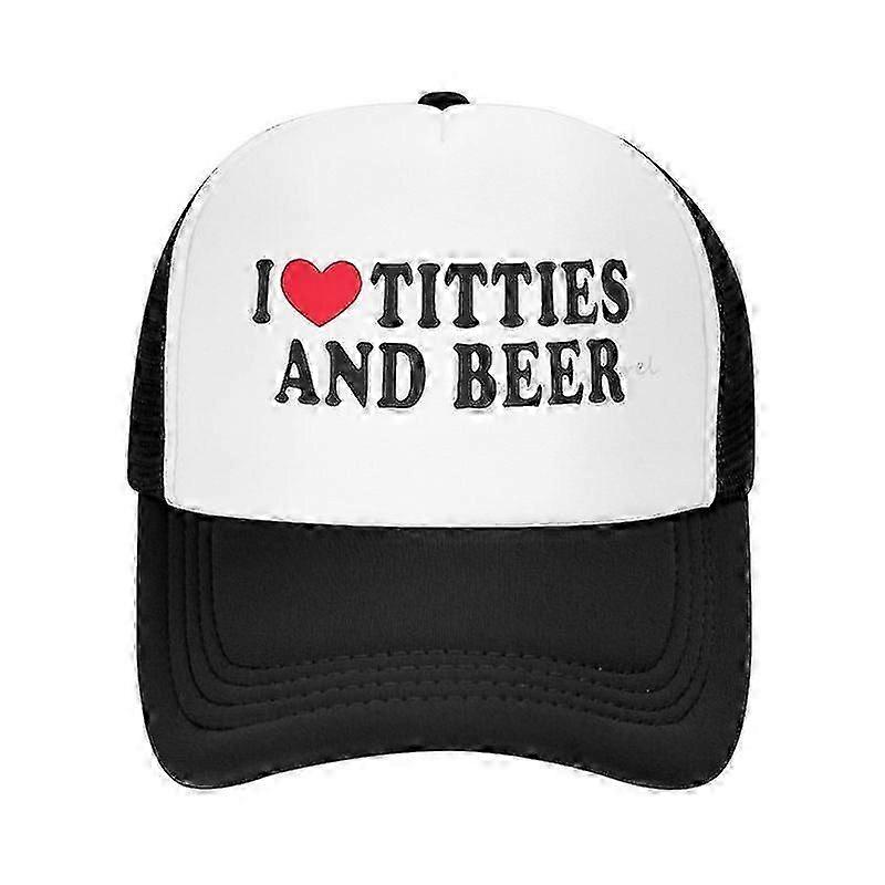 أنا الثدي والبيرة - هفوة - خمر الرجعية سائق شاحنة قبعة للرجال والنساء