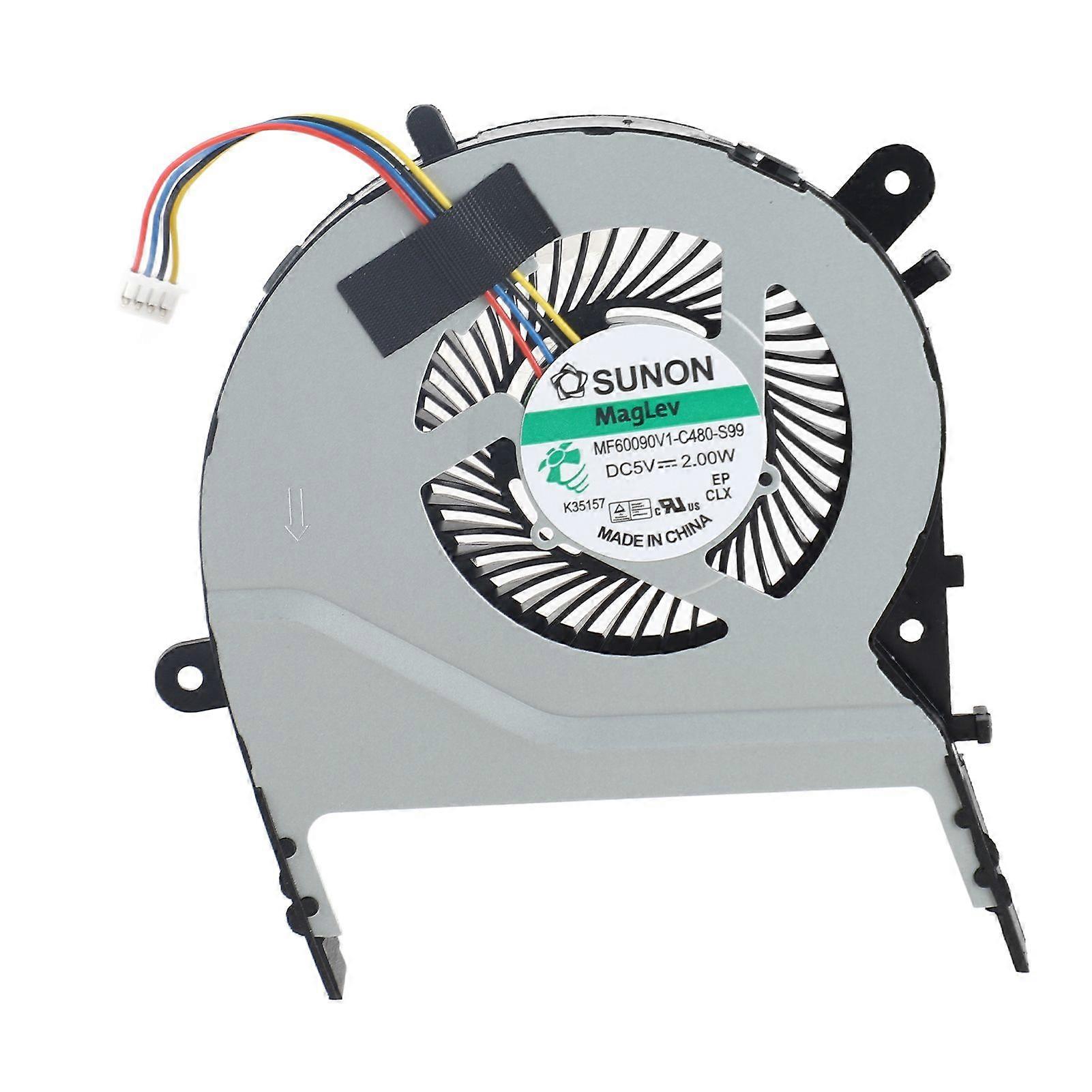 Computer Fan 4 Pin Low Noise CPU Cooling Fan for FL5500L F554L R556L VM510L VM890L R555LD X554L Laptop