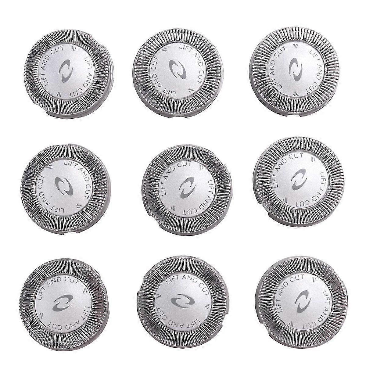 9 Pcs Replacement Shaver Head Suitable for Philips Norelco HQ3 HQ4 HQ55 HQ56 HQ6900 HQ6868 HQ5812 HQ6874 Razor