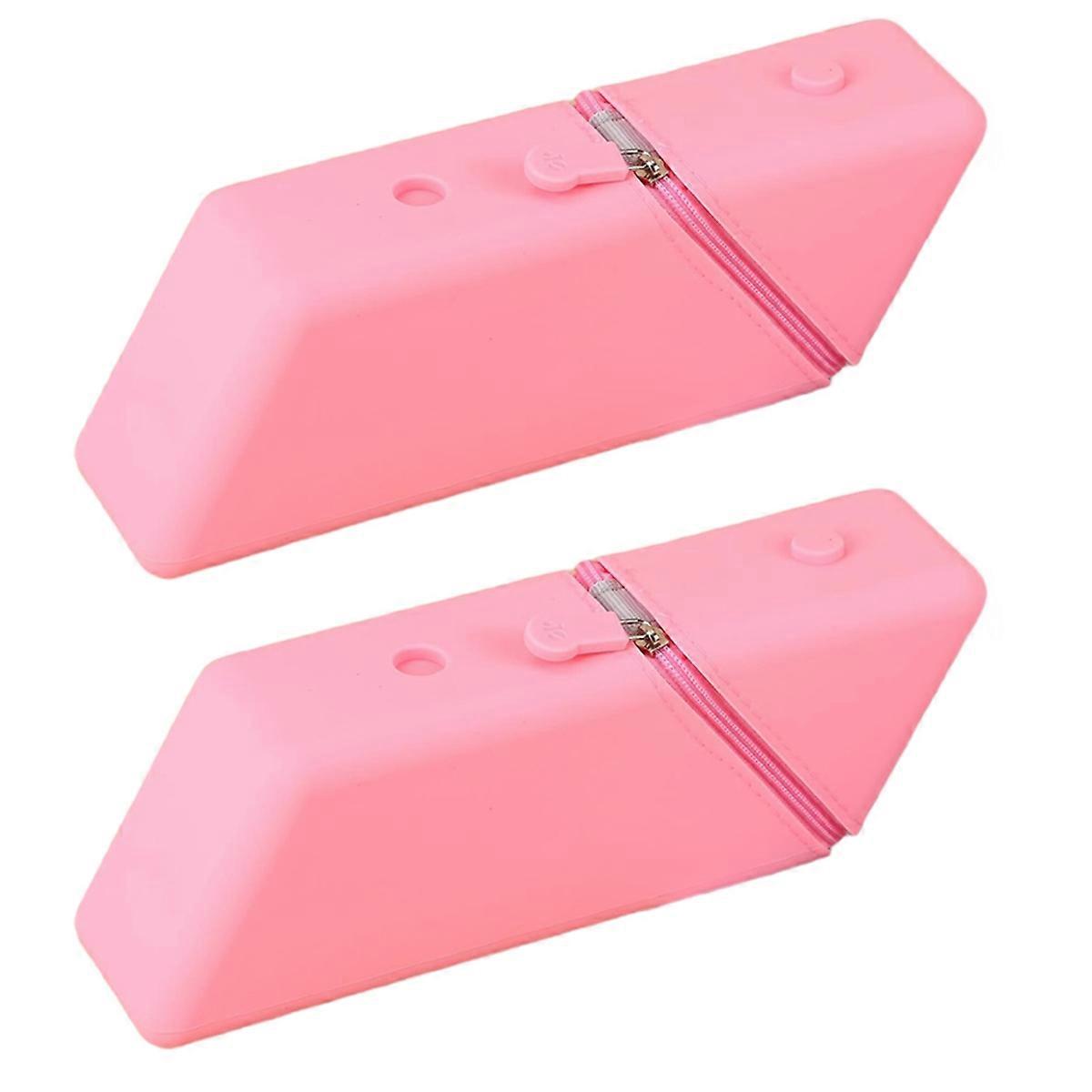 2pc Large Capacity Student Pencil Case