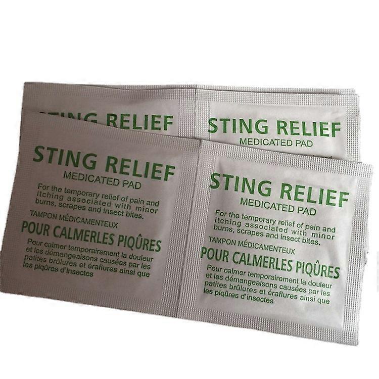 200 Pcs Insect Sting Relief Prep Pads – Sting Preparation & Remover Wipes