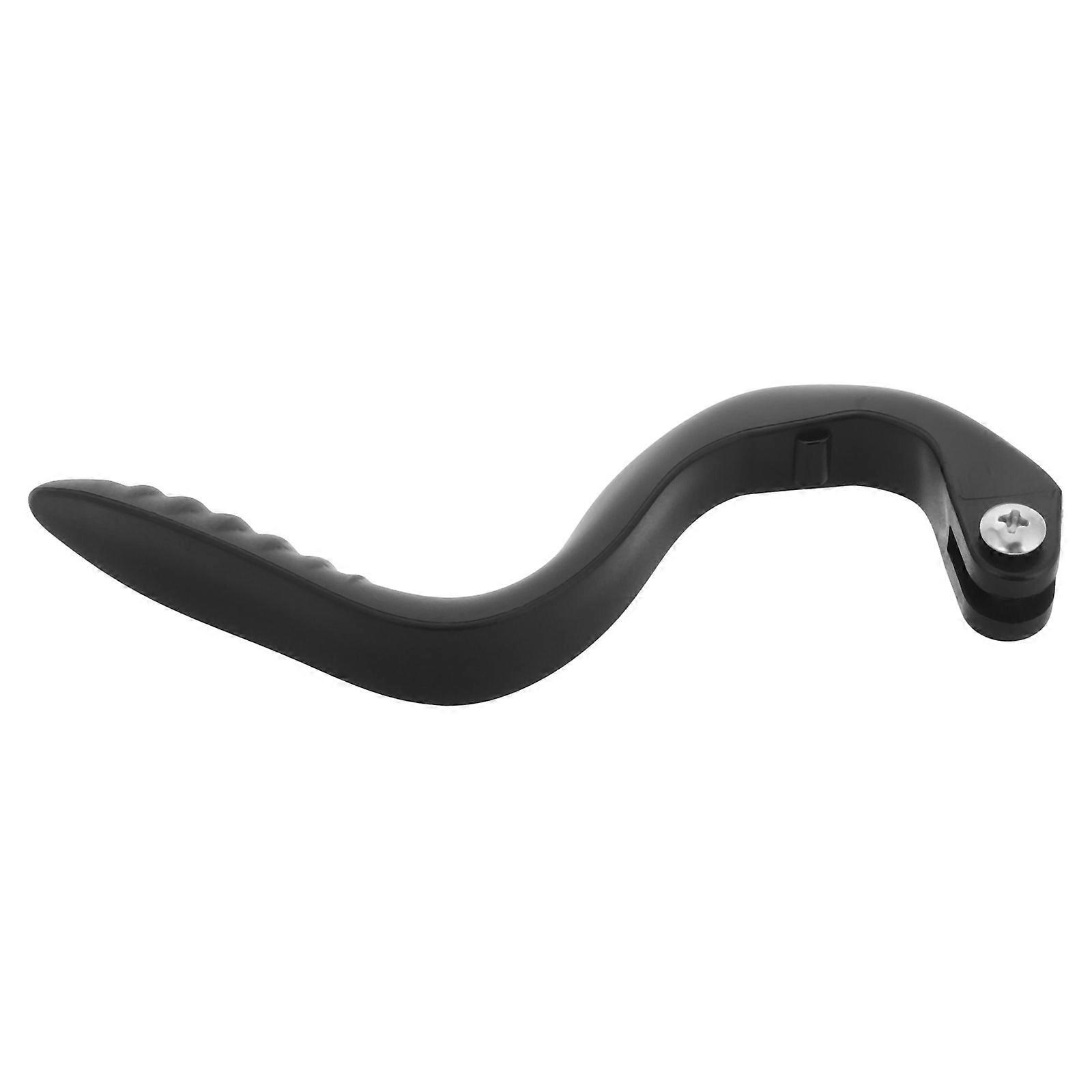 Shower Mixer Handle Replacement Plastic for Bathroom Shower Valve Black Single Handle